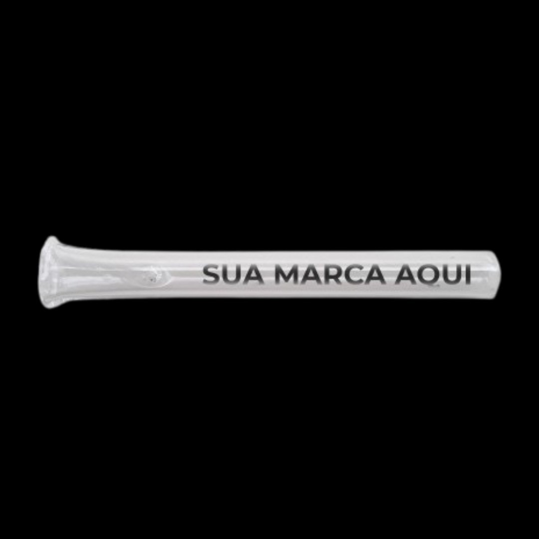 Piteira de vidro Fosco Fuell Brasil 8 mm